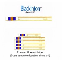 Blackinton® 3/8" Size Cab-Slide Holder (3-per row)